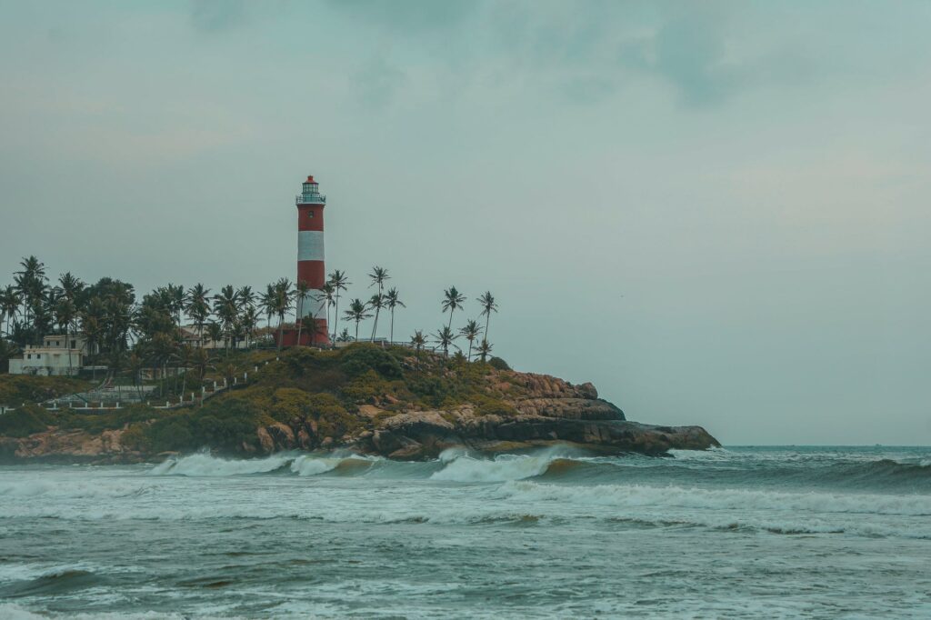 Tourist places in kovalam 
