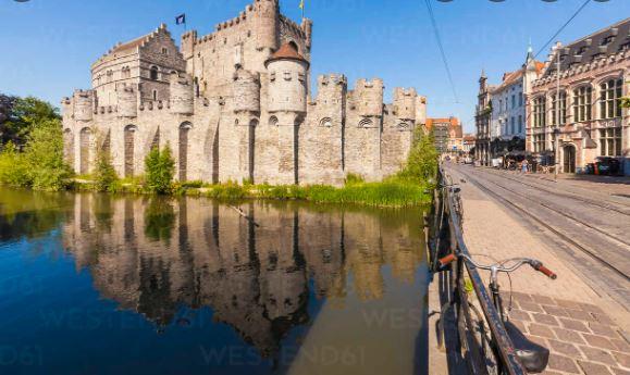 Ghent's Gravensteen and Old Town: tourist attractions in Belgium