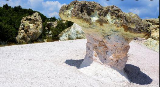 The mushroom's stone: places in Bulgaria