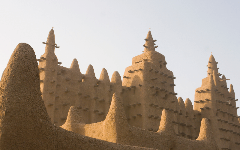The Great Mosque of Djenne:Places to explore in Mali