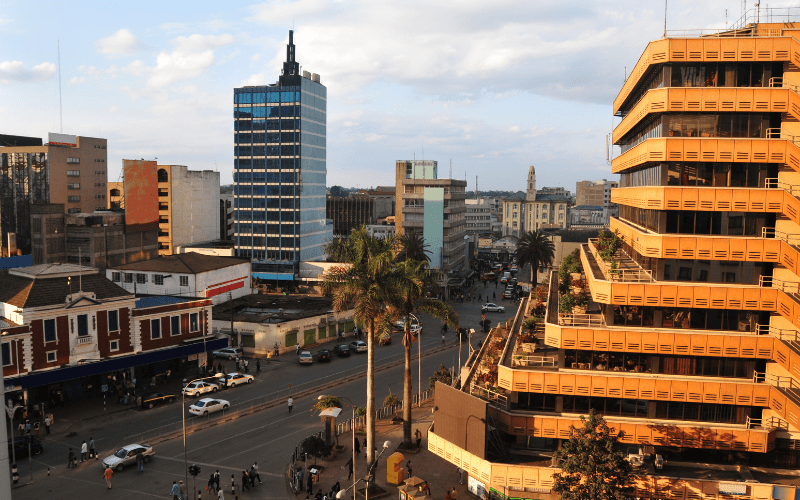 The Nairobi Central Business District:Tourist attractions in Nairobi