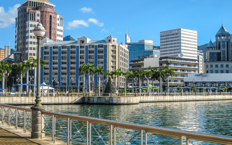 The Port Louis Waterfront