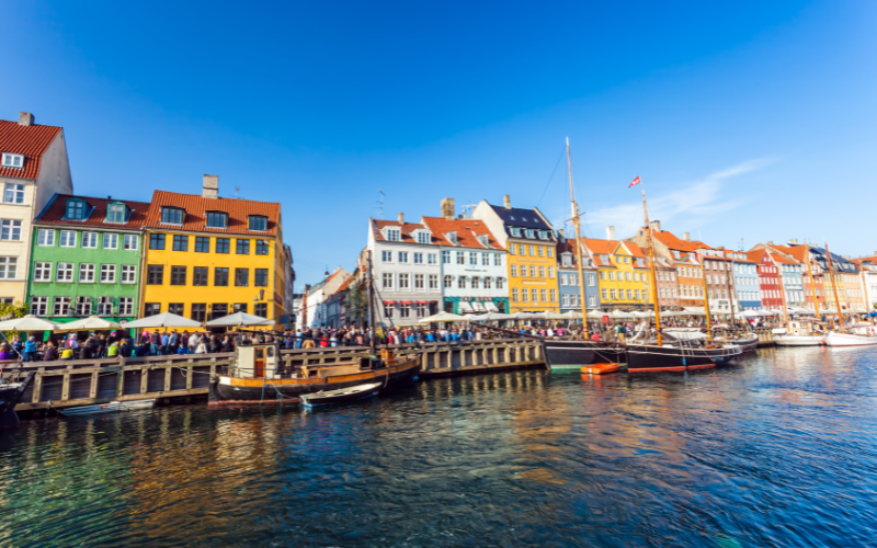 The Nyhavn waterfront district