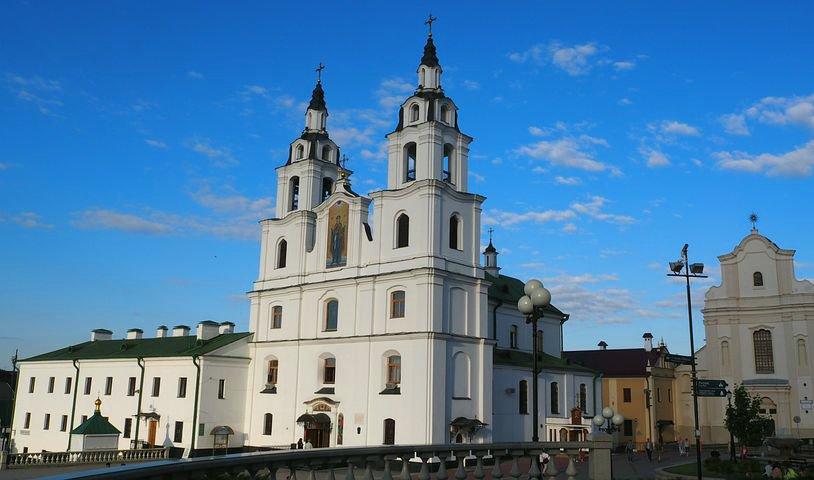 Beautiful tourist attractions in Minsk 