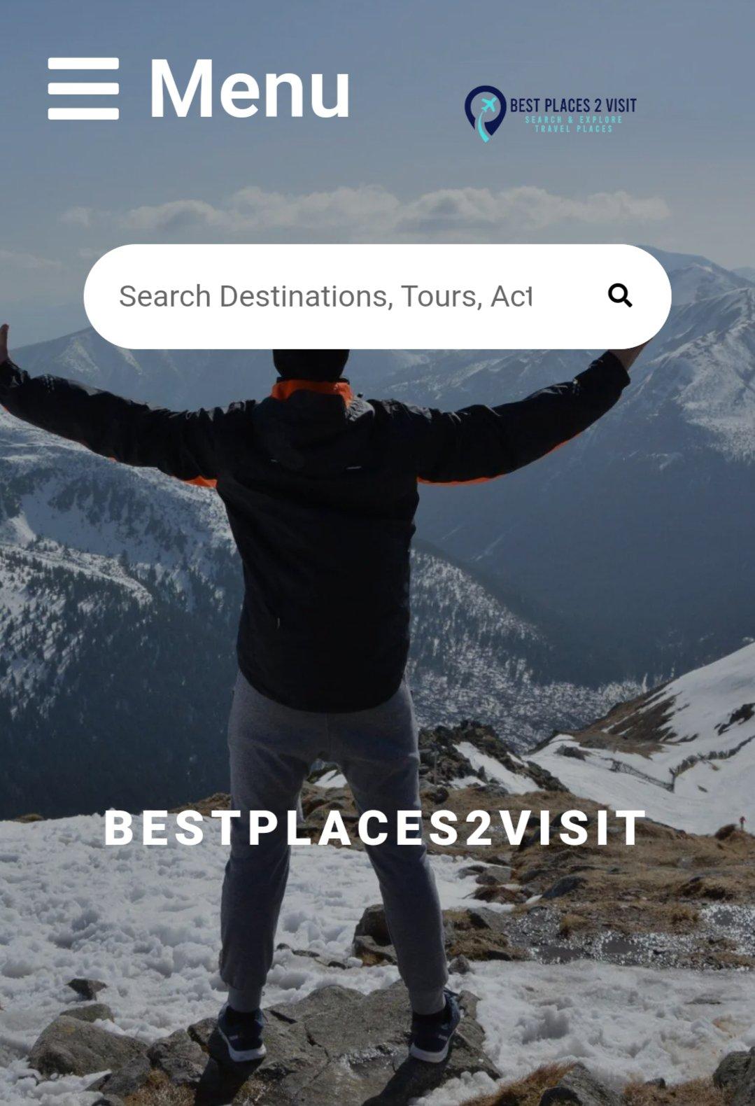 Bestplaces2visit: Tourist Guide App 