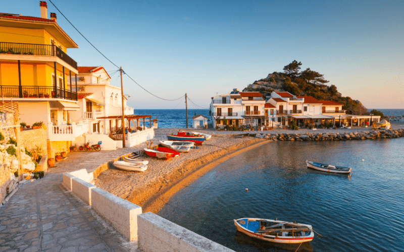 Samos :Cities in Greece