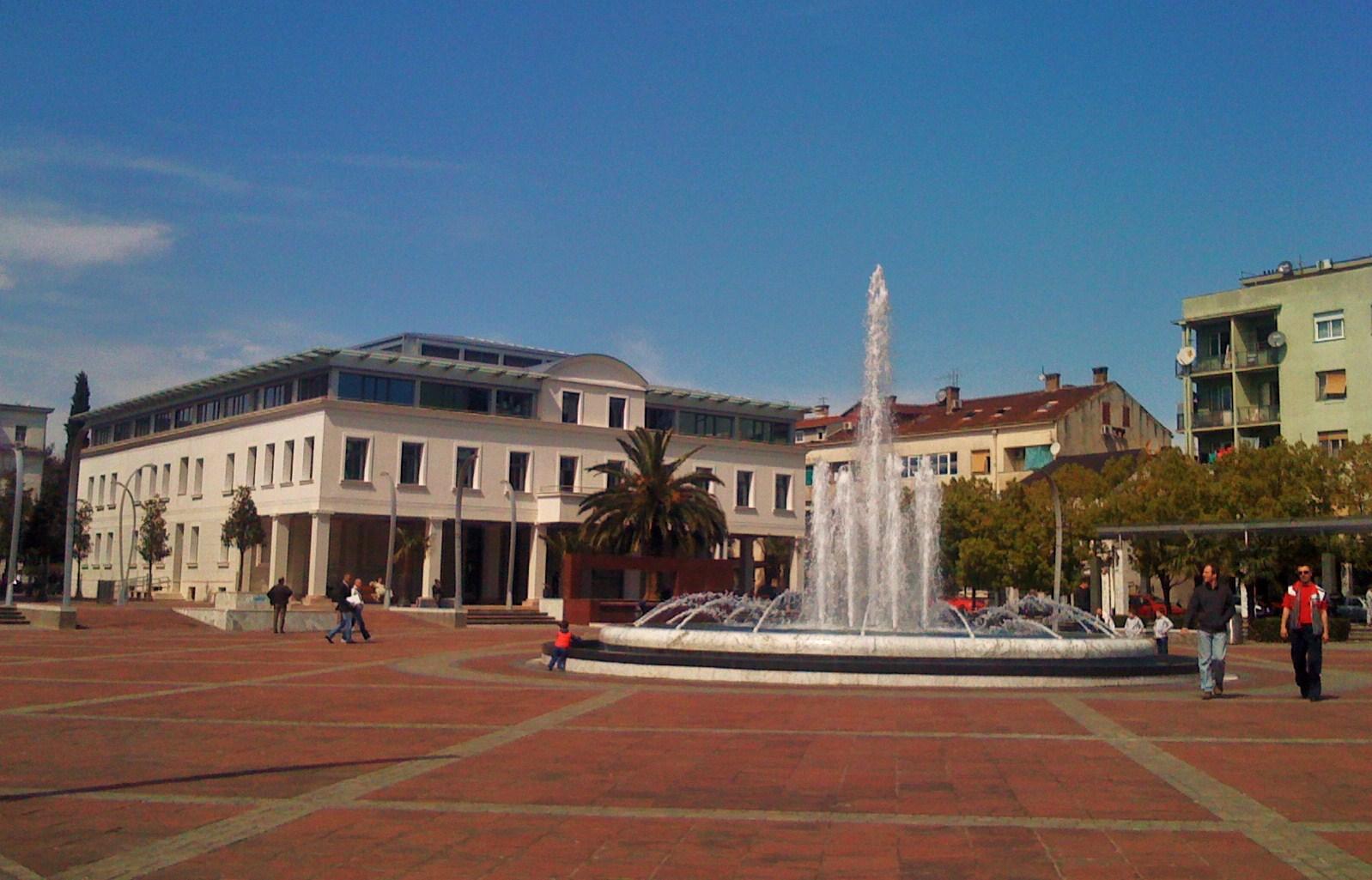 Podgorica main square - podgorica places to visit