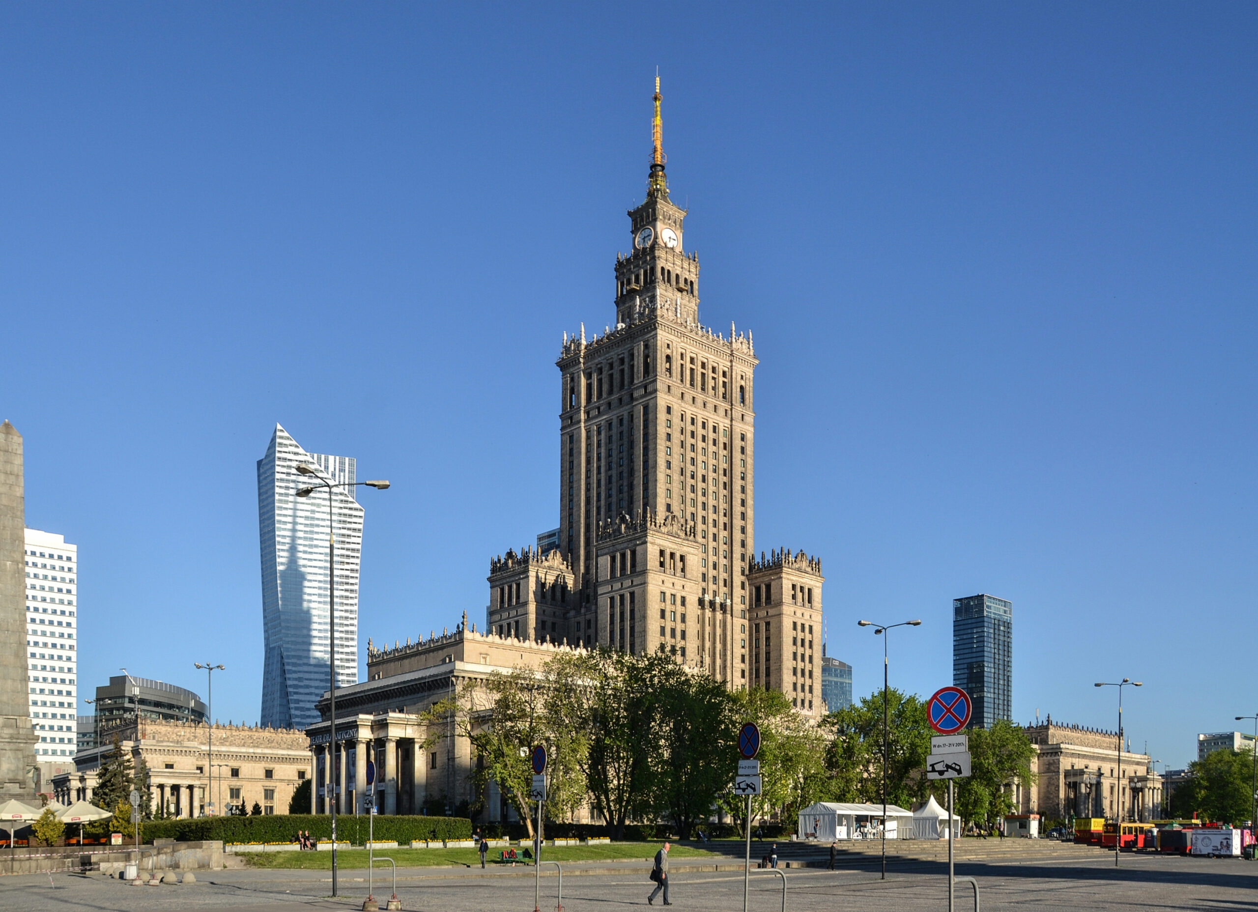 The Palace of Culture and Science